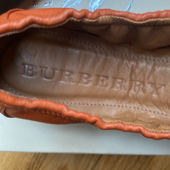 Vintage Burberry Black Tassel Flat Ballerina Shoes, Women Burberry ballerina tassel loafers